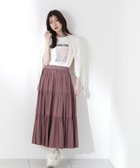 【プロポーション ボディドレッシング/PROPORTION BODY DRESSING】のギャザーティアードスカート 人気、トレンドファッション・服の通販 founy(ファニー) ファッション Fashion レディースファッション Fashion for Women スカート Skirts ティアードスカート Tiered Skirts ギャザー Gathered, Ruffled サテン Satin, Glossy Fabric シンプル Simple, Minimal ティアードスカート Tiered Skirt, Flounced Skirt 人気 Popular, Best Seller 夏 Summer thumbnail ブラウン|ID: prp329100004531038 ipo3291000000033104325