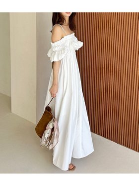 【スナイデル/SNIDEL】のスモッキングキャミワンピース 人気、トレンドファッション・服の通販 founy(ファニー) ファッション Fashion レディースファッション WOMEN ワンピース Dress キャミワンピース No Sleeve Dresses イエロー Yellow エレガント 上品 Elegant オフショル Off Shoulder キャミワンピース Cami Dress スモッキング Smocking デコルテ Decolletage バランス Balance バルーン Balloon フェミニン Feminine フリル Frills フレア Flare マキシ Maxi ミックス Mix リゾート Resort |ID:prp329100004531040
