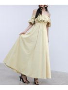 【スナイデル/SNIDEL】のスモッキングキャミワンピース 人気、トレンドファッション・服の通販 founy(ファニー) ファッション Fashion レディースファッション WOMEN ワンピース Dress キャミワンピース No Sleeve Dresses イエロー Yellow エレガント 上品 Elegant オフショル Off Shoulder キャミワンピース Cami Dress スモッキング Smocking デコルテ Decolletage バランス Balance バルーン Balloon フェミニン Feminine フリル Frills フレア Flare マキシ Maxi ミックス Mix リゾート Resort thumbnail YEL[032]|ID: prp329100004531040 ipo3291000000032031932