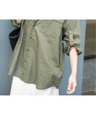 【スピック&スパン/Spick & Span】の手洗い可 / コットンリネンユーティリティーシャツ カーキ|ID: prp329100004531044 ipo3291000000032651484