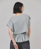 【カレンソロジー/Curensology】のバックシャーリングTシャツ グレー15|ID: prp329100004531063 ipo3291000000032032021