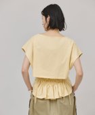 【カレンソロジー/Curensology】のバックシャーリングTシャツ クリーム62|ID: prp329100004531063 ipo3291000000032032028