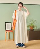 【フリークスストア/FREAK'S STORE】のピグメント加工ワッフル切替半袖ワンピース【限定展開】 25SS オフホワイト|ID: prp329100004531067 ipo3291000000032317141