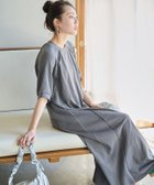 【フリークスストア/FREAK'S STORE】のピグメント加工ワッフル切替半袖ワンピース【限定展開】 25SS ブラック|ID: prp329100004531067 ipo3291000000032317143