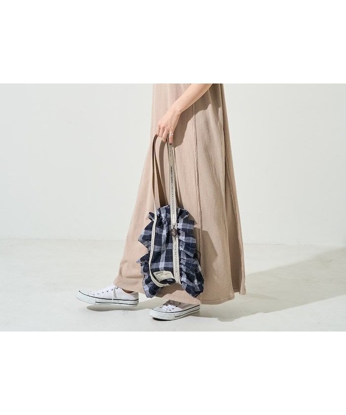 【フリークスストア/FREAK'S STORE】のピグメント加工ワッフル切替半袖ワンピース【限定展開】 25SS インテリア・キッズ・メンズ・レディースファッション・服の通販 founy(ファニー) 　ファッション　Fashion　レディースファッション　WOMEN　ワンピース　Dress　2025年　2025　2025春夏・S/S　Ss,Spring/Summer,2025　ワッフル　Waffle　切替　Switching　半袖　Short Sleeve　ベージュ|ID: prp329100004531067 ipo3291000000032317145