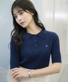 【ノエラ/Noela】のケーブルポロニット 人気、トレンドファッション・服の通販 founy(ファニー) ファッション Fashion レディースファッション WOMEN トップス・カットソー Tops/Tshirt ニット Knit Tops おすすめ Recommend コンパクト Compact スリーブ Sleeve デニム Denim トレンド Trend ポケット Pocket レース Race 切替 Switching thumbnail ネイビー|ID: prp329100004531093 ipo3291000000032380032