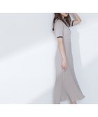 【ナチュラル ビューティー ベーシック/NATURAL BEAUTY BASIC】のバイカラーラインポロニットワンピース 人気、トレンドファッション・服の通販 founy(ファニー) ファッション Fashion レディースファッション WOMEN ワンピース Dress ニットワンピース Knit Dresses トレンド Trend プリーツ Pleats 夏 Summer thumbnail ベージュ×クロ2|ID: prp329100004531107 ipo3291000000032516261