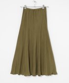 【アーバンリサーチ/URBAN RESEARCH】の『MADE IN JAPAN』キュプラフィブリルロングスカート OLIVE|ID: prp329100004531118 ipo3291000000032684224
