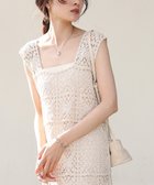 【バブ ブージュルード/Bab Bou Jeloud】の【XS~M 低身長向けサイズあり】クロシェロングワンピース 人気、トレンドファッション・服の通販 founy(ファニー) ファッション Fashion レディースファッション WOMEN ワンピース Dress thumbnail ECRU|ID: prp329100004531132 ipo3291000000032032317