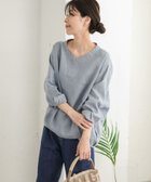 【アーバンリサーチ ドアーズ/URBAN RESEARCH DOORS】のリネンバックタックプルオーバー 人気、トレンドファッション・服の通販 founy(ファニー) ファッション Fashion レディースファッション Fashion for Women トップス・カットソー Cut & Sew Tops カジュアルプルオーバー・ニットトップス Pullovers & Knit Tops / Casual Pullovers バッグ Bags 2025年 2025 2025春夏・S/S Spring/Summer 2025 SS25 リネン Linen, Linen Fabric 人気 Popular, Best Seller 夏 Summer 春 Spring S/S・春夏 SS, Spring/Summer, Warm Season 長袖 Long Sleeve, Full Sleeve thumbnail L.BLUE|ID: prp329100004531139 ipo3291000000032723904