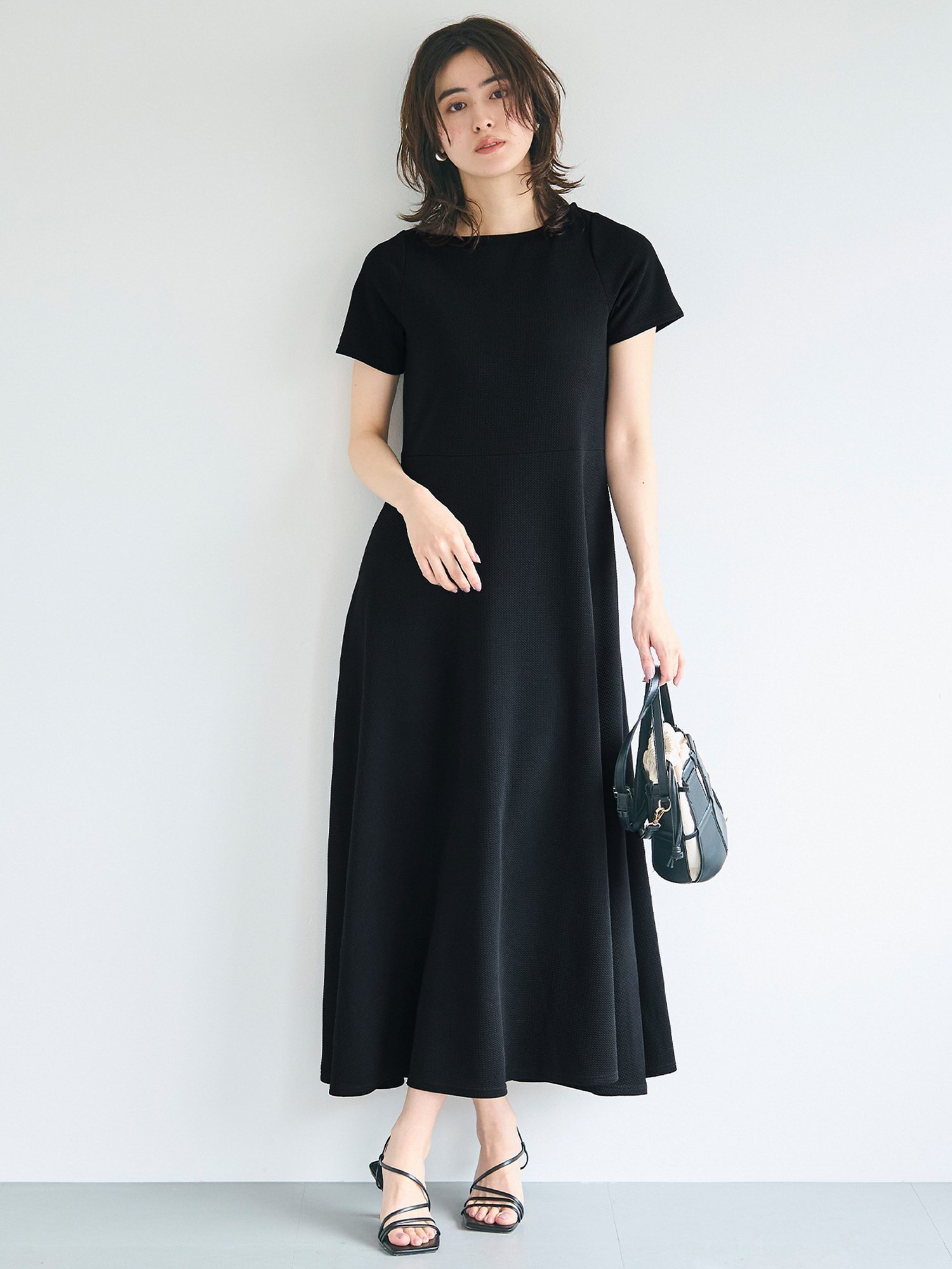 【コカ/COCA】のエンボス切り替えワンピース 人気、トレンドファッション・服の通販 founy(ファニー) 　ファッション　Fashion　レディースファッション　Fashion for Women　ワンピース　Dresses　スウェット / スエット　Sweatshirt, Sweatwear　ストレッチ　Stretch, Stretchy Fabric　ポケット　Pocket, Pocket Detail　旅行　Travel　 other-1|ID: prp329100004531162 ipo3291000000033847389