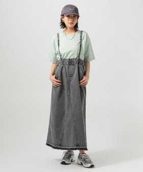 【ベイフロー/BAYFLOW】の動きやすく軽い着心地 ストレッチデニムジャンパースカート 人気、トレンドファッション・服の通販 founy(ファニー) ファッション Fashion レディースファッション Ladies' Fashion Online スカート Skirt おすすめ Recommend インナー Inner ストレッチ Stretch タンク Tank フリンジ Fringe ポケット Pocket 夏 Summer |ID:prp329100004531167