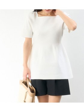 【セルフォード/CELFORD】のスクエアネックペプラムニットプルオーバー 人気、トレンドファッション・服の通販 founy(ファニー) ファッション Fashion レディースファッション WOMEN トップス・カットソー Tops/Tshirt ニット Knit Tops プルオーバー Pullover おすすめ Recommend カッティング Cutting スクエア Square デコルテ Decolletage フィット Fit ペプラム Peplum |ID:prp329100004531172