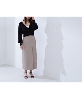 【ナチュラル ビューティー ベーシック/NATURAL BEAUTY BASIC】のベルテッドラップナロースカート 人気、トレンドファッション・服の通販 founy(ファニー) ファッション Fashion レディースファッション Ladies' Fashion Online スカート Skirt ストレッチ Stretch スリット Slit メランジ Melange ラップ Wrap ワンポイント One Point 夏 Summer 春 Spring S/S・春夏 Ss・Spring/Summer ビジネス 仕事 通勤 Business |ID:prp329100004531180