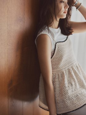 【ミラオーウェン/Mila Owen】の【ウォッシャブル】クロシェニットキャミ×ノースリトップス 人気、トレンドファッション・服の通販 founy(ファニー) ファッション Fashion レディースファッション WOMEN トップス・カットソー Tops/Tshirt ニット Knit Tops キャミソール / ノースリーブ No Sleeves かぎ針 Crochet ウォッシャブル Washable キャミ Cami キャミソール Camisole クロシェ Crochet スパンコール Sequins タンク Tank トリミング Trimming トレンド Trend 夏 Summer 透かし Watermark |ID:prp329100004531186