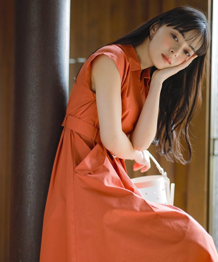 【ナチュラル ビューティー ベーシック/NATURAL BEAUTY BASIC】のベルテッドポケットシャツワンピース インテリア・キッズ・メンズ・レディースファッション・服の通販 founy(ファニー) https://founy.com/ ファッション Fashion レディースファッション WOMEN ワンピース Dress シャツワンピース Shirt Dresses シンプル Simple スキッパー Skipper バランス Balance フィット Fit フラップ Flap フレア Flare ポケット Pocket |ID: prp329100004531190 ipo3291000000032032563