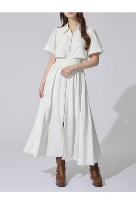 【リエンダ/rienda】のバストフレアワンピース 人気、トレンドファッション・服の通販 founy(ファニー) ファッション Fashion レディースファッション WOMEN ワンピース Dress シャーリング Shirring ストライプ Stripe スニーカー Sneakers ダウン Down バランス Balance フェミニン Feminine フラップ Flap フレア Flare 無地 Plain Color ロング Long 再入荷 Restock/Back In Stock/Re Arrival |ID:prp329100004531202