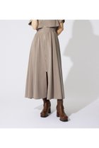 【リエンダ/rienda】のバストフレアワンピース 人気、トレンドファッション・服の通販 founy(ファニー) ファッション Fashion レディースファッション WOMEN ワンピース Dress シャーリング Shirring ストライプ Stripe スニーカー Sneakers ダウン Down バランス Balance フェミニン Feminine フラップ Flap フレア Flare 無地 Plain Color ロング Long 再入荷 Restock/Back In Stock/Re Arrival thumbnail 柄BEG5|ID: prp329100004531202 ipo3291000000032092828