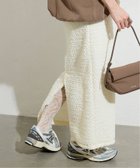【ジャーナルスタンダード/JOURNAL STANDARD】のシャーリングフィットスカート ホワイト|ID: prp329100004531209 ipo3291000000032653430