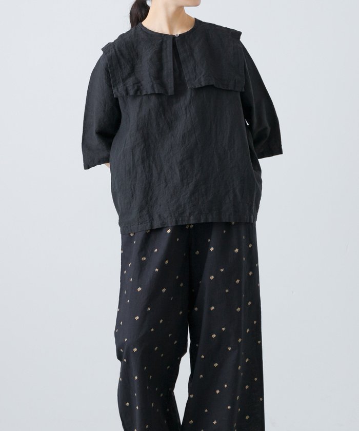 【かぐれ/kagure / URBAN RESEARCH】のビッグカラー2WAYブラウス インテリア・キッズ・メンズ・レディースファッション・服の通販 founy(ファニー) https://founy.com/ ファッション Fashion レディースファッション WOMEN トップス・カットソー Tops/Tshirt シャツ/ブラウス Shirts/Blouses 2025年 2025 2025春夏・S/S Ss,Spring/Summer,2025 おすすめ Recommend サロペット Overalls セパレート Separate デニム Denim ビッグ Big リネン Linen ロング Long 夏 Summer S/S・春夏 Ss・Spring/Summer |ID: prp329100004531212 ipo3291000000032032656