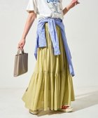 【フリークスストア/FREAK'S STORE】のインド ティアード 切り替え スカート【限定展開】 25SS イエロー|ID: prp329100004531218 ipo3291000000032278651