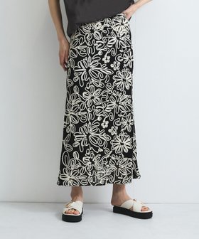 【ビッキー/VICKY】のコードエンブロイダリーIラインスカート 人気、トレンドファッション・服の通販 founy(ファニー) ファッション Fashion レディースファッション Ladies' Fashion Online スカート Skirt おすすめ Recommend シンプル Simple フラワー Flower |ID:prp329100004531229