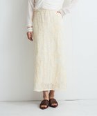 【ビッキー/VICKY】のコードエンブロイダリーIラインスカート 人気、トレンドファッション・服の通販 founy(ファニー) ファッション Fashion レディースファッション Ladies' Fashion Online スカート Skirt おすすめ Recommend シンプル Simple フラワー Flower thumbnail オフホワイト|ID: prp329100004531229 ipo3291000000032621963