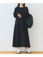 【コカ/COCA】のエンボス加工Aラインフレアワンピース Black|ID: prp329100004531238 ipo3291000000032728983