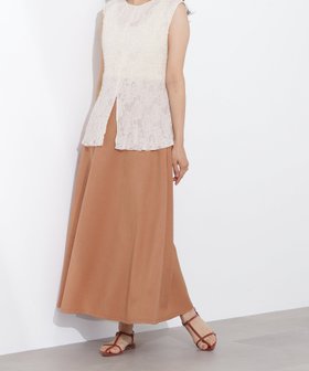 【エヌ ナチュラルビューティーベーシック/N.Natural Beauty basic】のリネンライクAラインスカート 人気、トレンドファッション・服の通販 founy(ファニー) ファッション Fashion レディースファッション WOMEN スカート Skirt Aライン/フレアスカート Flared A-Line Skirts シンプル Simple ポケット Pocket 夏 Summer |ID:prp329100004531256