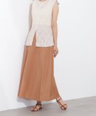 【エヌ ナチュラルビューティーベーシック/N.Natural Beauty basic】のリネンライクAラインスカート 人気、トレンドファッション・服の通販 founy(ファニー) ファッション Fashion レディースファッション WOMEN スカート Skirt Aライン/フレアスカート Flared A-Line Skirts シンプル Simple ポケット Pocket 夏 Summer thumbnail キャメル1|ID: prp329100004531256 ipo3291000000032032839