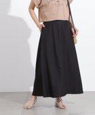 【エヌ ナチュラルビューティーベーシック/N.Natural Beauty basic】のリネンライクAラインスカート 人気、トレンドファッション・服の通販 founy(ファニー) ファッション Fashion レディースファッション WOMEN スカート Skirt Aライン/フレアスカート Flared A-Line Skirts シンプル Simple ポケット Pocket 夏 Summer thumbnail ブラック|ID: prp329100004531256 ipo3291000000032032840
