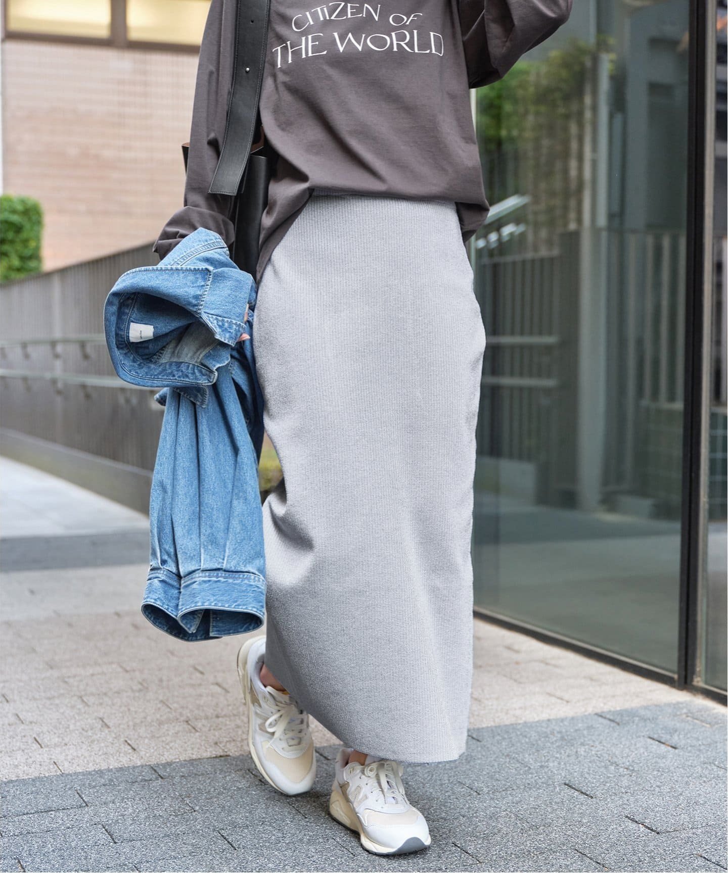 【スピック&スパン/Spick & Span】の《追加》ラメ総針タイトスカート インテリア・キッズ・メンズ・レディースファッション・服の通販 founy(ファニー) 　ファッション　Fashion　レディースファッション　Ladies' Fashion Online　スカート　Skirt　タイトスカート　Tight Skirt　人気　Popularity　再入荷　Restock/Back In Stock/Re Arrival　グレーA|ID: prp329100004531287 ipo3291000000032687811