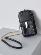 【セルフォード/CELFORD】の【リュタン】ビジュースタッズマルチショルダー 人気、トレンドファッション・服の通販 founy(ファニー) ファッション Fashion レディースファッション Fashion for Women ショルダー Shoulder, Shoulder Strap スマホ Smartphone, Mobile Device チェーン Chain, Chain Strap チャーム Charm, Pendant ポケット Pocket, Pocket Detail ポシェット Pochette, Mini Bag メタル Metal, Metal Parts ラップ Wrap, Wrap Design 夏 Summer thumbnail BLK[009]|ID: prp329100004531294 ipo3291000000033587898