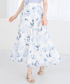 【ミッシュマッシュ/MISCH MASCH】の2025SS 水彩フラワーラメシフォンスカート/MM527204 人気、トレンドファッション・服の通販 founy(ファニー) ファッション Fashion レディースファッション Fashion for Women スカート Skirts 2025年 2025 2025春夏・S/S Spring/Summer 2025 SS25 シフォン Chiffon, Lightweight Fabric フェミニン Feminine, Girly フラワー Flower, Floral ポケット Pocket, Pocket Detail エレガント 上品 Elegant |ID:prp329100004531306