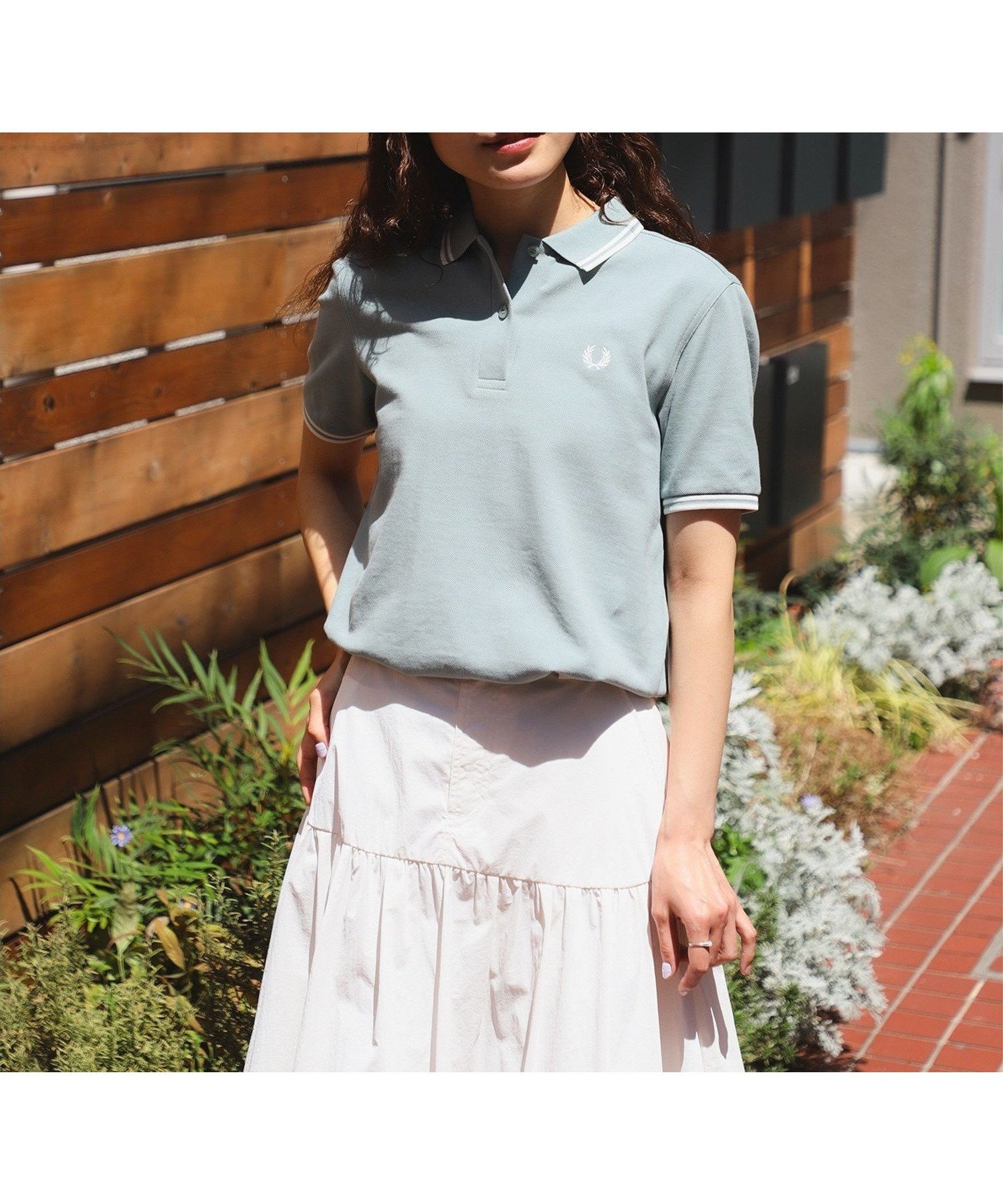 【ビームス ウイメン/BEAMS】の【別注】FRED PERRY / G3600 fred perry フレッドペリー ポロシャツ スポーツミックス カジュアル インテリア・キッズ・メンズ・レディースファッション・服の通販 founy(ファニー) 　ファッション　Fashion　レディースファッション　Ladies' Fashion Online　トップス・カットソー　Tops/Tshirt　シャツ/ブラウス　Shirts/Blouses　ポロシャツ　Polo Shirts　ガーリー　Girly　コンパクト　Compact　鹿の子　Pique　スペシャル　Special　スポーツ　Sports　スラックス　Slacks　チェック　Check　トレンド　Trend　フィット　Fit　ポロシャツ　Polo Shirt　別注　Special Order　ミックス　Mix　レギュラー　Regular　おすすめ　Recommend　SILVER_BLUE|ID: prp329100004531309 ipo3291000000032600488