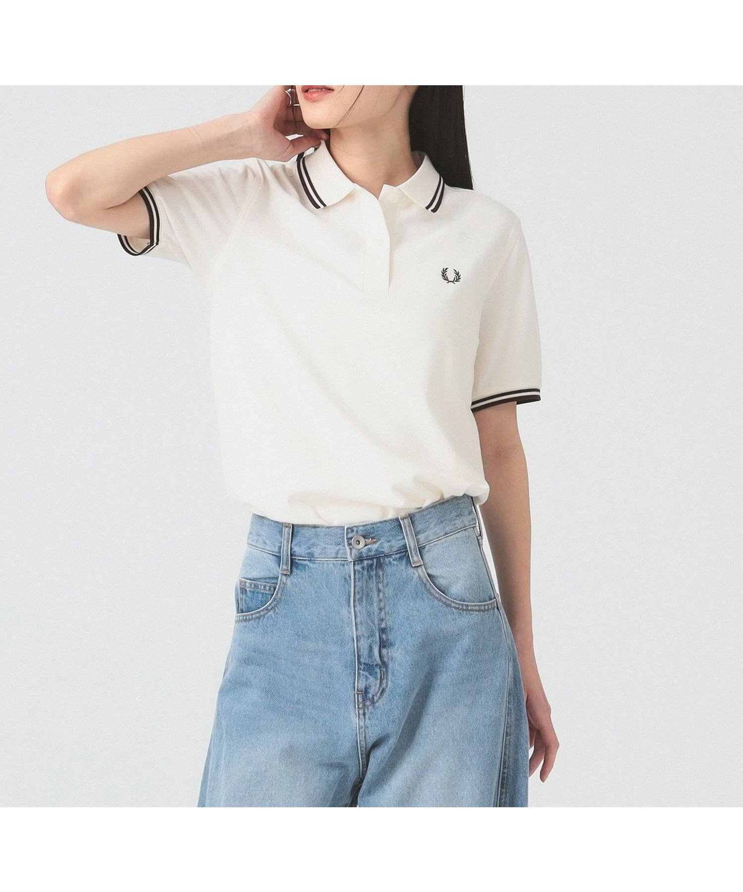 【ビームス ウイメン/BEAMS】の【別注】FRED PERRY / G3600 fred perry フレッドペリー ポロシャツ スポーツミックス カジュアル インテリア・キッズ・メンズ・レディースファッション・服の通販 founy(ファニー) 　ファッション　Fashion　レディースファッション　Ladies' Fashion Online　トップス・カットソー　Tops/Tshirt　シャツ/ブラウス　Shirts/Blouses　ポロシャツ　Polo Shirts　ガーリー　Girly　コンパクト　Compact　鹿の子　Pique　スペシャル　Special　スポーツ　Sports　スラックス　Slacks　チェック　Check　トレンド　Trend　フィット　Fit　ポロシャツ　Polo Shirt　別注　Special Order　ミックス　Mix　レギュラー　Regular　おすすめ　Recommend　LIGHT_ECRU|ID: prp329100004531309 ipo3291000000032607982