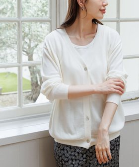 【サニーレーベル/Sonny Label / URBAN RESEARCH】の(接触冷感)クールミストカーディガン 人気、トレンドファッション・服の通販 founy(ファニー) ファッション Fashion レディースファッション WOMEN トップス・カットソー Tops/Tshirt カーディガン Cardigans 2025年 2025 2025春夏・S/S Ss,Spring/Summer,2025 カーディガン Cardigan 夏 Summer 定番 Standard S/S・春夏 Ss・Spring/Summer |ID:prp329100004531316