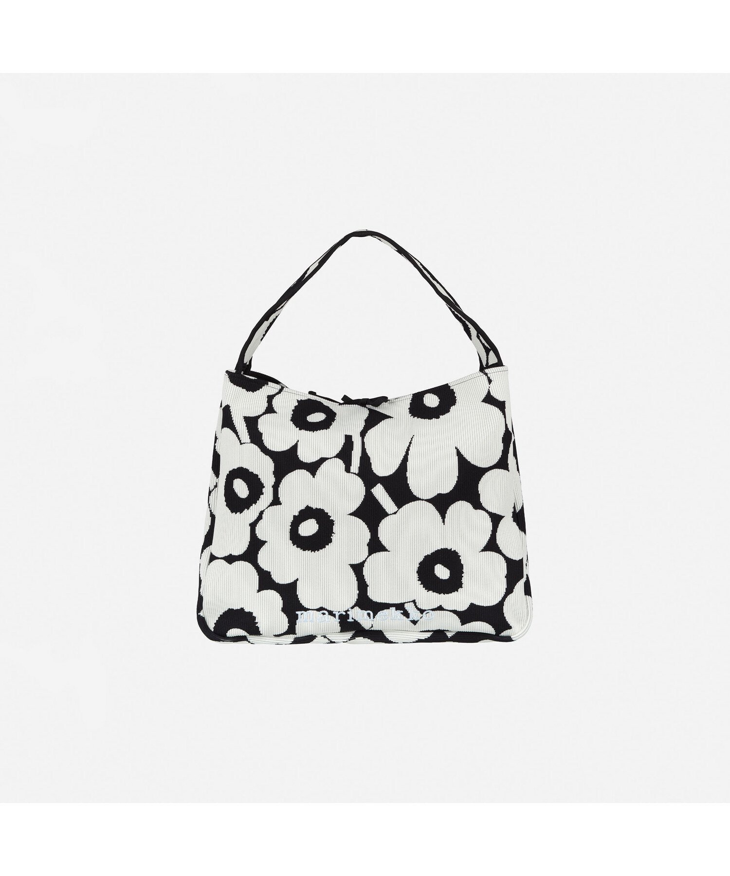 【マリメッコ/marimekko】のKnitted Bag Large Unikko ショルダーバッグ 人気、トレンドファッション・服の通販 founy(ファニー) 　ファッション　Fashion　レディースファッション　WOMEN　トップス・カットソー　Tops/Tshirt　ニット　Knit Tops　バッグ　Bag　ラップ　Wrap　旅行　Travel　 other-1|ID: prp329100004531318 ipo3291000000032225092