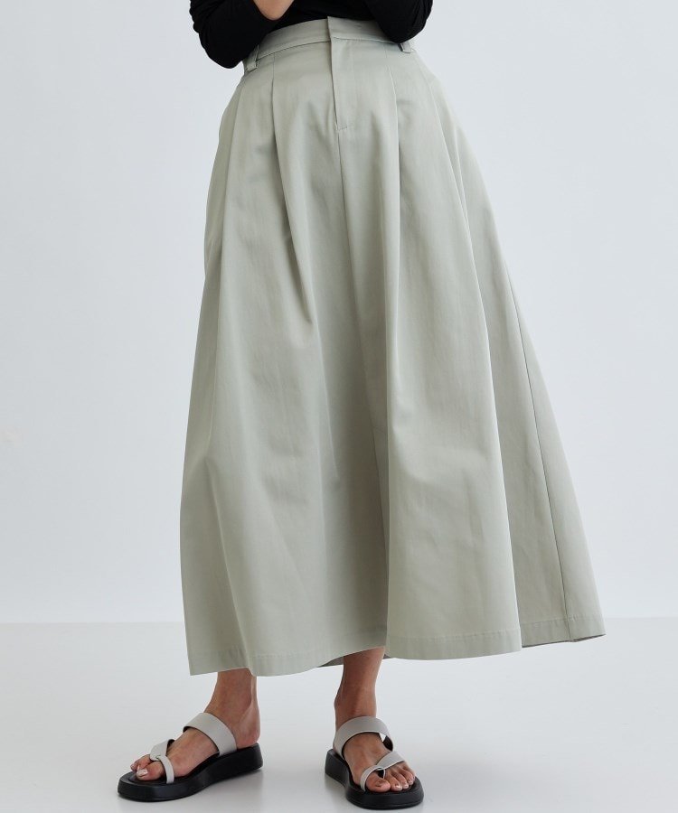 【インディヴィ/INDIVI】のチノマキシスカート 人気、トレンドファッション・服の通販 founy(ファニー) 　ファッション　Fashion　レディースファッション　WOMEN　スカート　Skirt　エレガント 上品　Elegant　サンダル　Sandals　シンプル　Simple　スニーカー　Sneakers　リラックス　Relax　 other-1|ID: prp329100004531320 ipo3291000000032033089