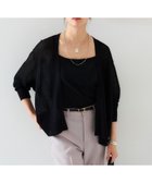【アンタイトル/UNTITLED】の【体型カバー/日除け】ドルマンスリーブ ガーターカーディガン 人気、トレンドファッション・服の通販 founy(ファニー) ファッション Fashion レディースファッション WOMEN トップス・カットソー Tops/Tshirt カーディガン Cardigans カットソー Cut And Sew カーディガン Cardigan 羽織 Haori thumbnail ブラック|ID: prp329100004531332 ipo3291000000032117602