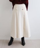 【ルクールブラン/le.coeur blanc】の《手洗い可能》カルゼマリントラペーズスカート アイボリー|ID: prp329100004531340 ipo3291000000032726125