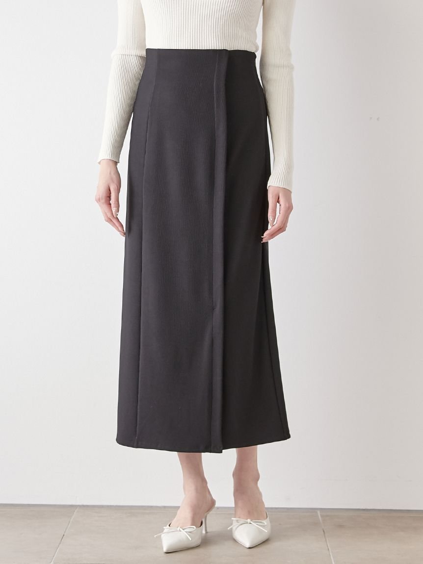 【スナイデル/SNIDEL】のシンプルタイトスカート インテリア・キッズ・メンズ・レディースファッション・服の通販 founy(ファニー) 　ファッション　Fashion　レディースファッション　WOMEN　スカート　Skirt　シンプル　Simple　タイトスカート　Tight Skirt　フロント　Front　BLK[009]|ID: prp329100004531374 ipo3291000000032033317