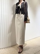 【スナイデル/SNIDEL】のシンプルタイトスカート 人気、トレンドファッション・服の通販 founy(ファニー) ファッション Fashion レディースファッション Ladies' Fashion Online スカート Skirt イエロー Yellow シンプル Simple タイトスカート Tight Skirt フロント Front 定番 Standard thumbnail OWHT[002]|ID: prp329100004531374 ipo3291000000032612134