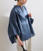【フレームワーク/FRAMeWORK】のラミーポンチョブラウス 人気、トレンドファッション・服の通販 founy(ファニー) ファッション Fashion レディースファッション Ladies' Fashion Online アウター Coat Outerwear ポンチョ Ponchos トップス・カットソー Tops/Tshirt シャツ/ブラウス Shirts/Blouses フォルム Form ラウンド Round thumbnail ブルー A|ID: prp329100004531394 ipo3291000000032651897