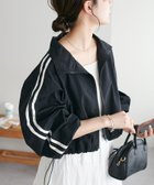 【ディスコート/Discoat】の【WEB限定】サイドラインショートブルゾン ブラック|ID: prp329100004531412 ipo3291000000032033488