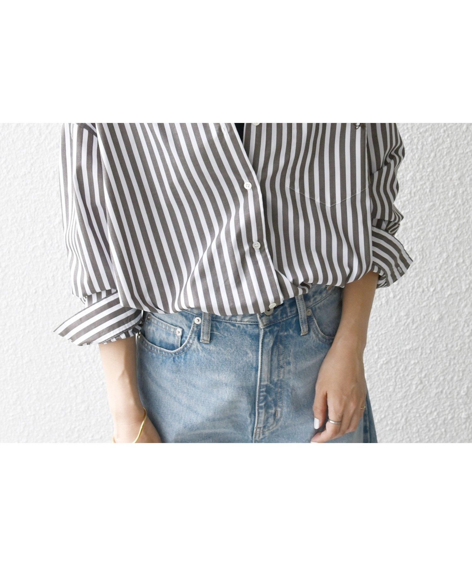 【シップス フォー ウィメン/SHIPS】のSHIPS any 洗濯機可能 REPREVE レギュラーカラー ルーズ ポケット シャツ インテリア・キッズ・メンズ・レディースファッション・服の通販 founy(ファニー) ファッション Fashion レディースファッション Fashion for Women トップス・カットソー Cut & Sew Tops シャツ・ブラウス・オフィスカジュアル Elegant Blouses & Button-Ups 洗える Machine Washable ジャケット Jacket, Outerwear チェック Check, Plaid, Tartan ツイード Twill, Twill Weave デニム Denim, Jeans Material 定番 Standard, Basic Item ベーシック Basic, Essential ポケット Pocket, Pocket Detail モダン Modern, Contemporary ルーズ Loose, Oversized レギュラー Regular, Standard Fit ワンポイント One Point, Statement Accent 2025年 2025 2025春夏・S/S Spring/Summer 2025 SS25 ブラウン|ID: prp329100004531438 ipo3291000000034517466