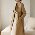 【メゾンドラティール/maison de LATIR】のベルト付きトレンチコート 春 アウター セレモニー ブラウン|ID: prp329100004531441 ipo3291000000032033591