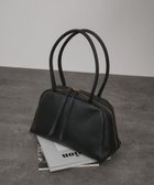 【サロン アダム エ ロペ/SALON adam et rope'】のスプリットレザーミドルボストンバッグ 2 人気、トレンドファッション・服の通販 founy(ファニー) ファッション Fashion レディースファッション WOMEN おすすめ Recommend クラッチ Clutch タンブラー Tumbler ベーシック Basic ボストンバッグ Boston Bag ポーチ Pouch ミドル Middle エレガント 上品 Elegant 財布 Wallet thumbnail ブラック(01)|ID: prp329100004531442 ipo3291000000032033596