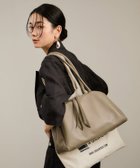 【サロン アダム エ ロペ/SALON adam et rope'】のスプリットレザーミドルボストンバッグ 2 人気、トレンドファッション・服の通販 founy(ファニー) ファッション Fashion レディースファッション WOMEN おすすめ Recommend クラッチ Clutch タンブラー Tumbler ベーシック Basic ボストンバッグ Boston Bag ポーチ Pouch ミドル Middle エレガント 上品 Elegant 財布 Wallet thumbnail ベージュ系(28)|ID: prp329100004531442 ipo3291000000032033597