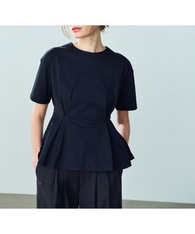 【ノーク/N.O.R.C】のタックシルエットトップス【マルチファンクション】 人気、トレンドファッション・服の通販 founy(ファニー) ファッション Fashion レディースファッション WOMEN トップス・カットソー Tops/Tshirt ペプラム Peplum ワイド Wide 定番 Standard ビジネス 仕事 通勤 Business |ID:prp329100004531444